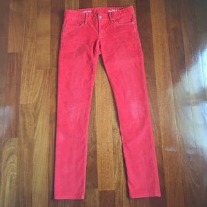 GAP Always Skinny Orange-Red Courdoury Pants